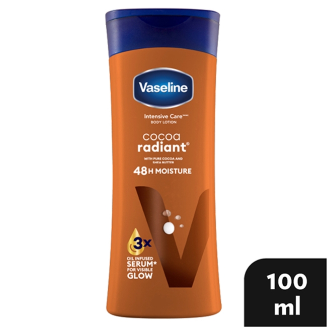 Vaseline I-C Cocoa Glow Cocoa Radiant Body Lotion 100Ml
